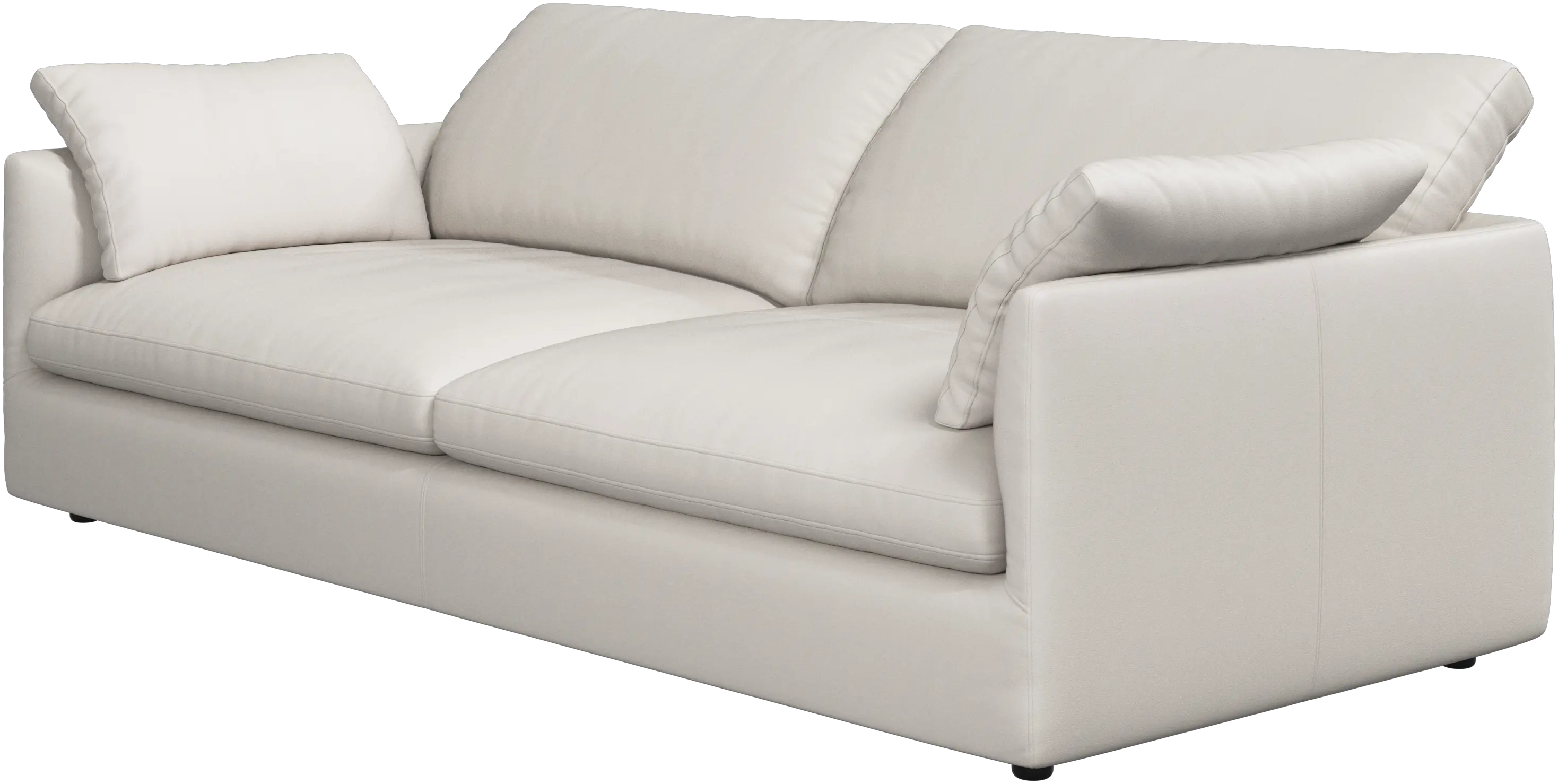 BoConcept 北欧デザイン　ホワイトレザー ソファ 白いレザーソファ | デザインを見る | ボーコンセプト